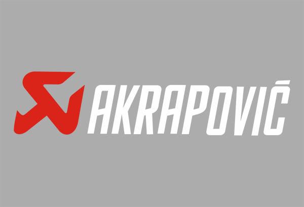 Akrapovic logo #2 (2 colors) - custom decal