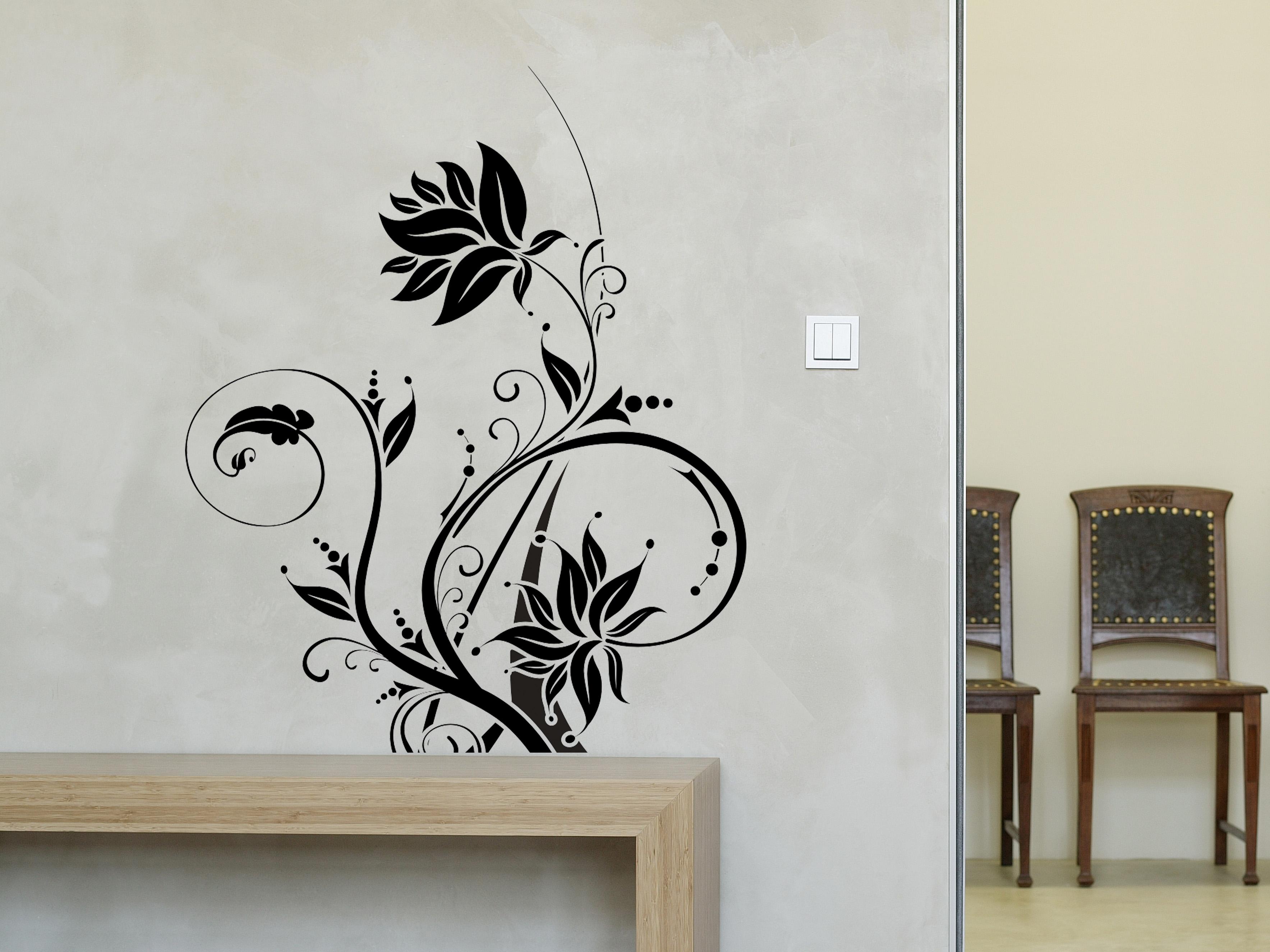 Beautiful flower #1 - custom decal
