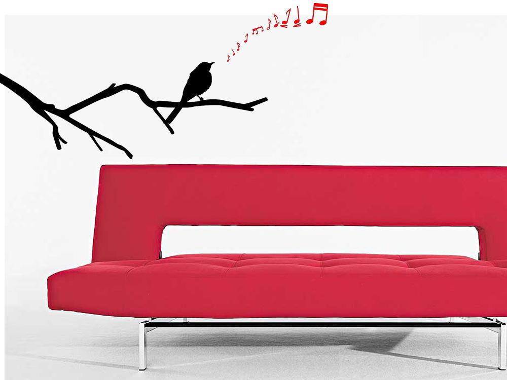 Singing Bird - custom decal