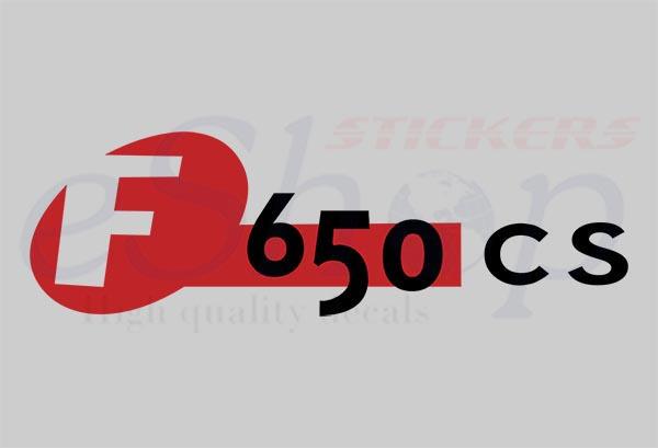 BMW F650 cs 2003 - custom decal