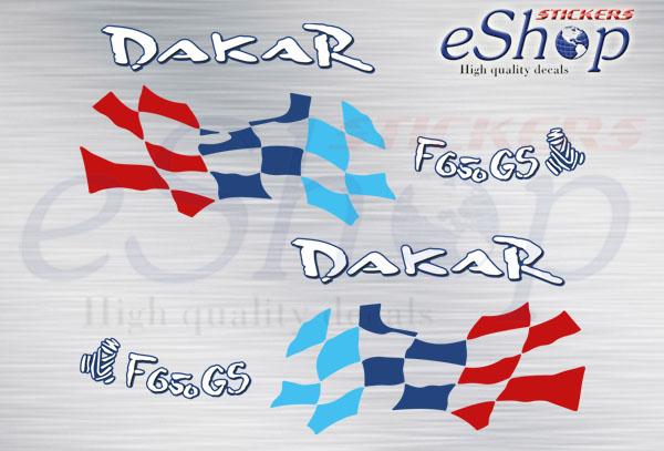 BMW F650 GS Dakar 2002 2003 set - custom decal