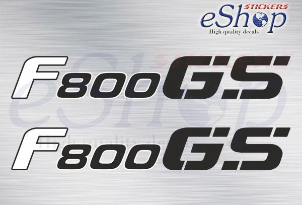 BMW F800 GS 2008 set #2 - custom decal