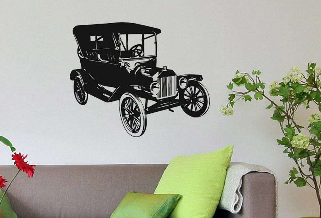 Old Car Ford - custom decal