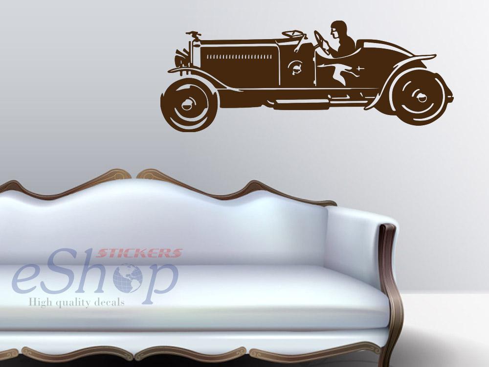 Old Car #4 - custom decal
