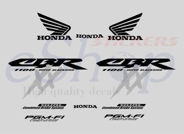CBR 1100XX 2003 - 2004 set - custom decal