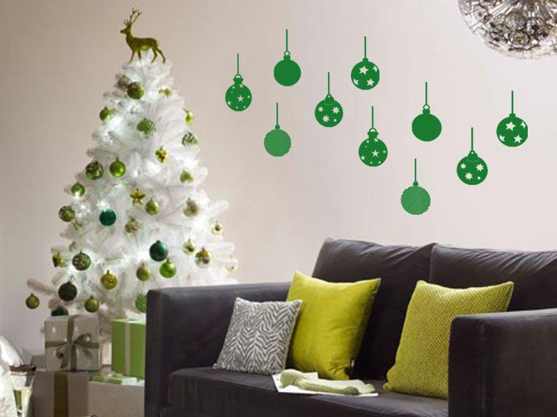 Christmas balls - custom decal