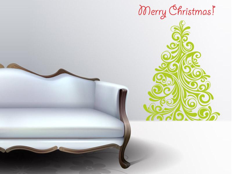 Christmas tree #2 - custom decal