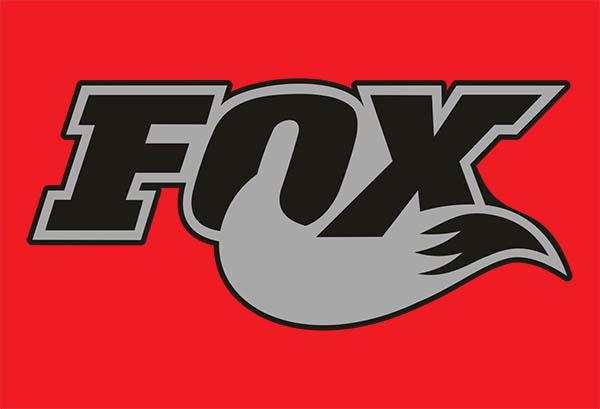 Fox logo #4 (2 colors) - custom decal