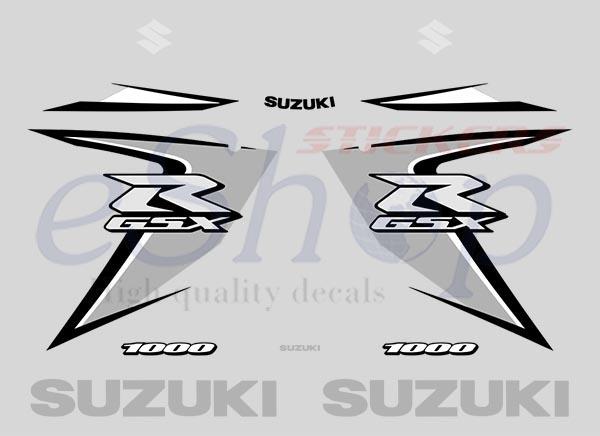 GSXR 1000 K8 2008 set #3 - custom decal