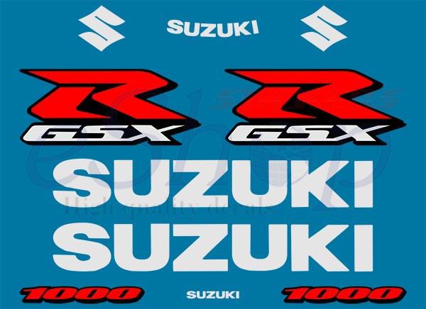 GSXR 1000 K8 2008 set #4 - custom decal