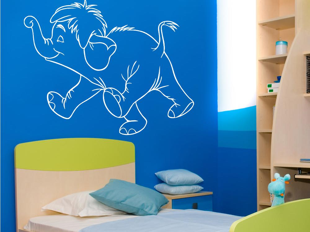 Happy Elephant - custom decal