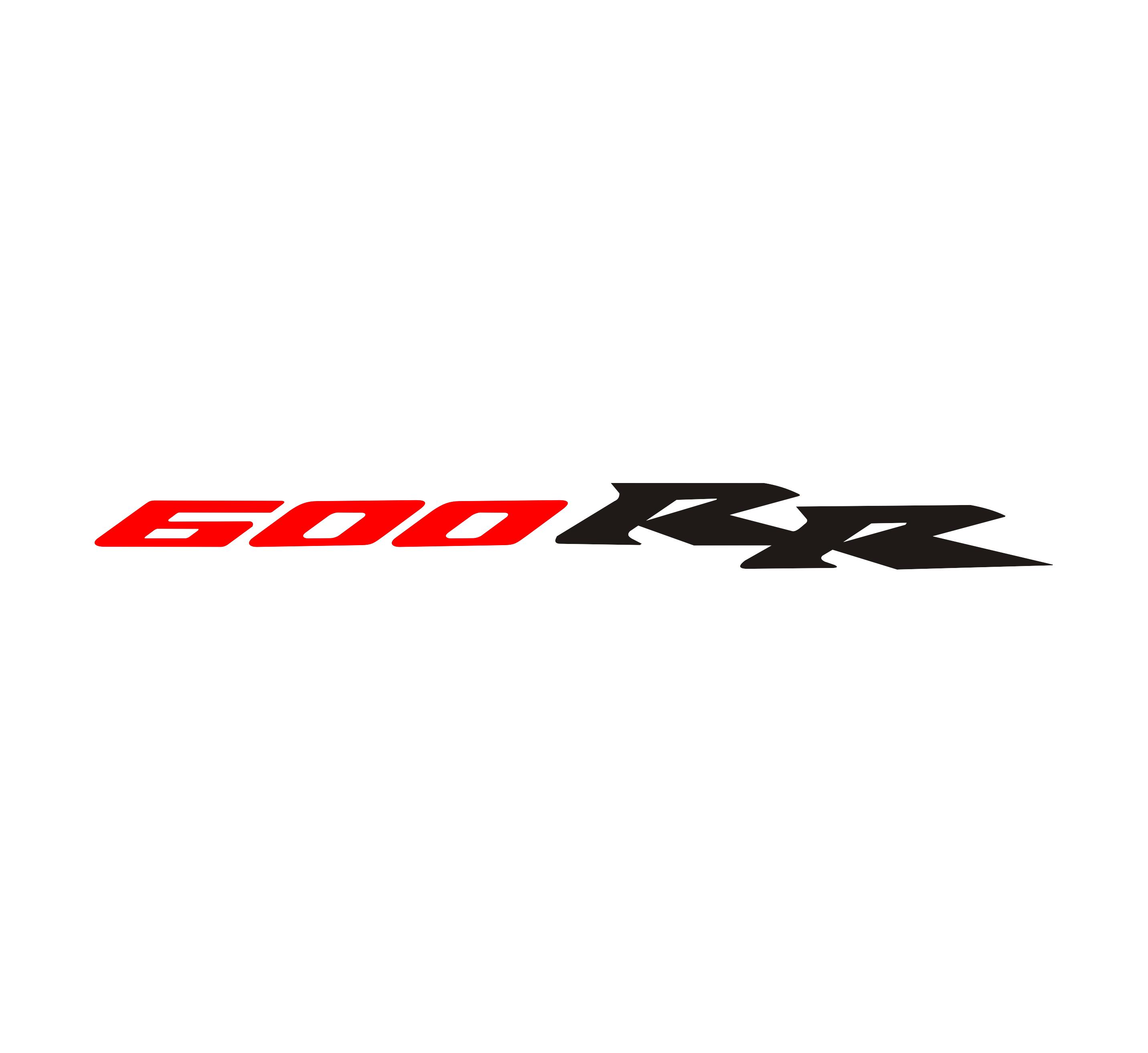 Honda 600 RR - custom decal