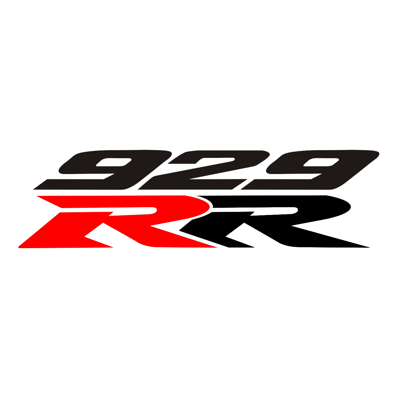 Honda 929RR Logo #2 - custom decal