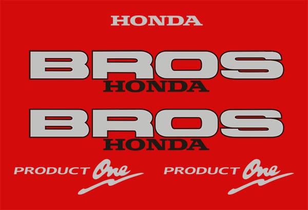 Bros Product one set - custom decal