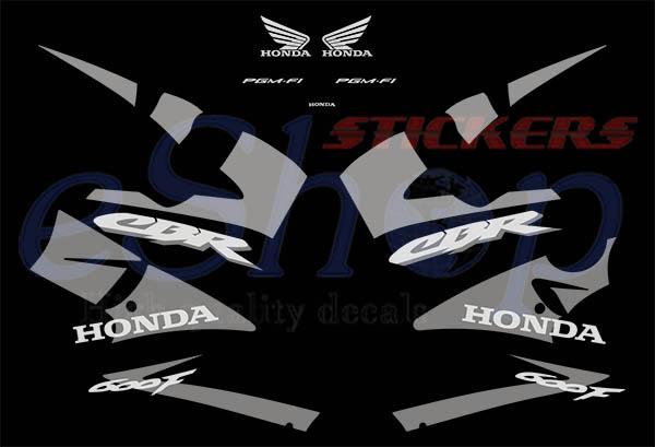 CBR 600 F 2001 2003 set #3 - custom decal