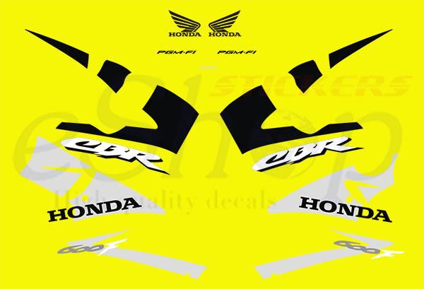 CBR 600 F 2001 2003 set #5 - custom decal