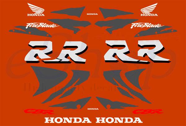 CBR 900RR 1998 1999 set #2 - custom decal