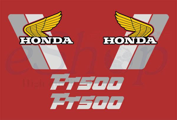 FT 500 1982 set - custom decal