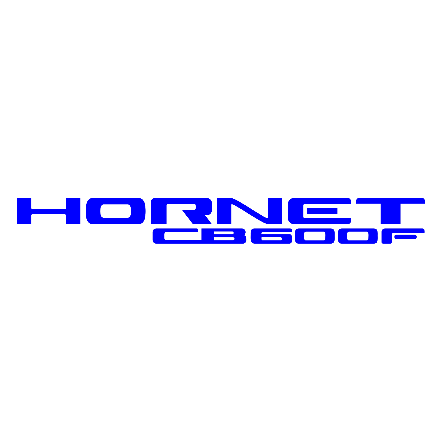 Hornet CB 600F - custom decal