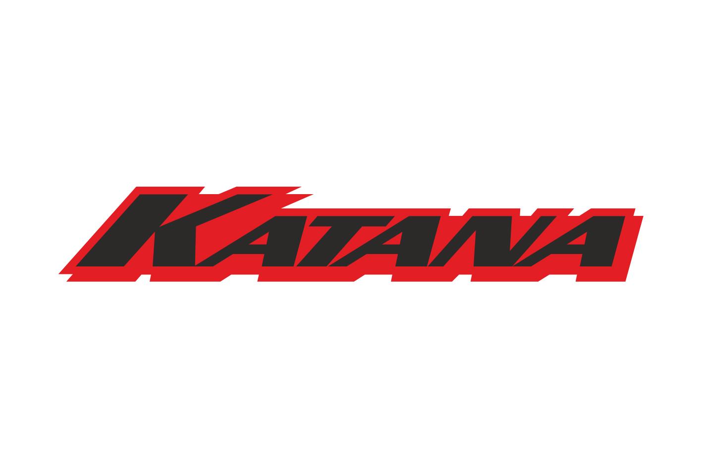 Katana Logo #3 (2 Colors) - custom decal