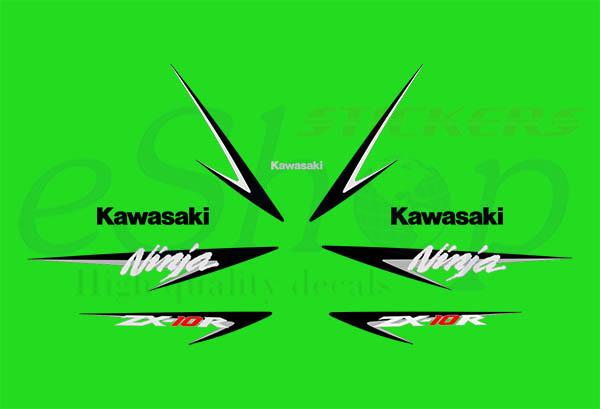 ZX-10R 2007 set #2 - custom decal