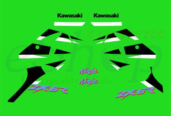 ZX-6R 2001 set - custom decal