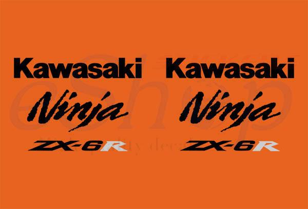 ZX-6R 2007 set #1 - custom decal