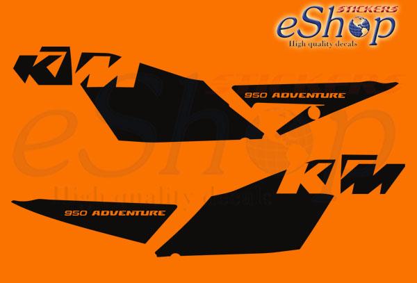 KTM 950 Adventure 2006 set - custom decal