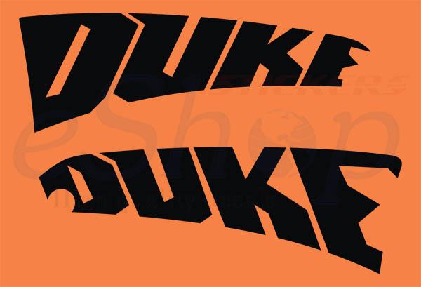 Duke 640 2002 set - custom decal