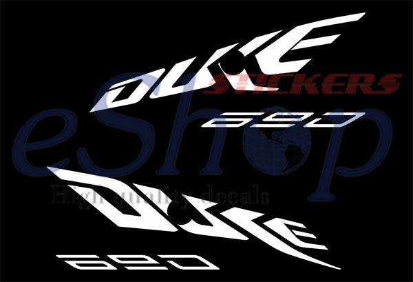 Duke 690 2008 set #2 - custom decal