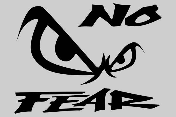 No Fear logo #1 - custom decal