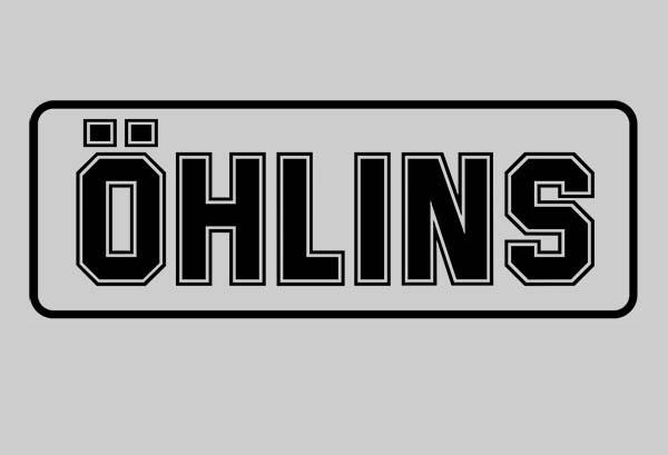 Ohlins logo #1 - custom decal