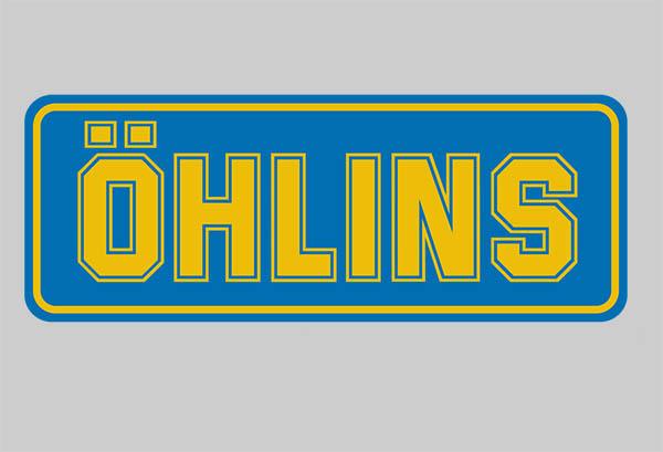 Ohlins logo #2 (2 colors) - custom decal