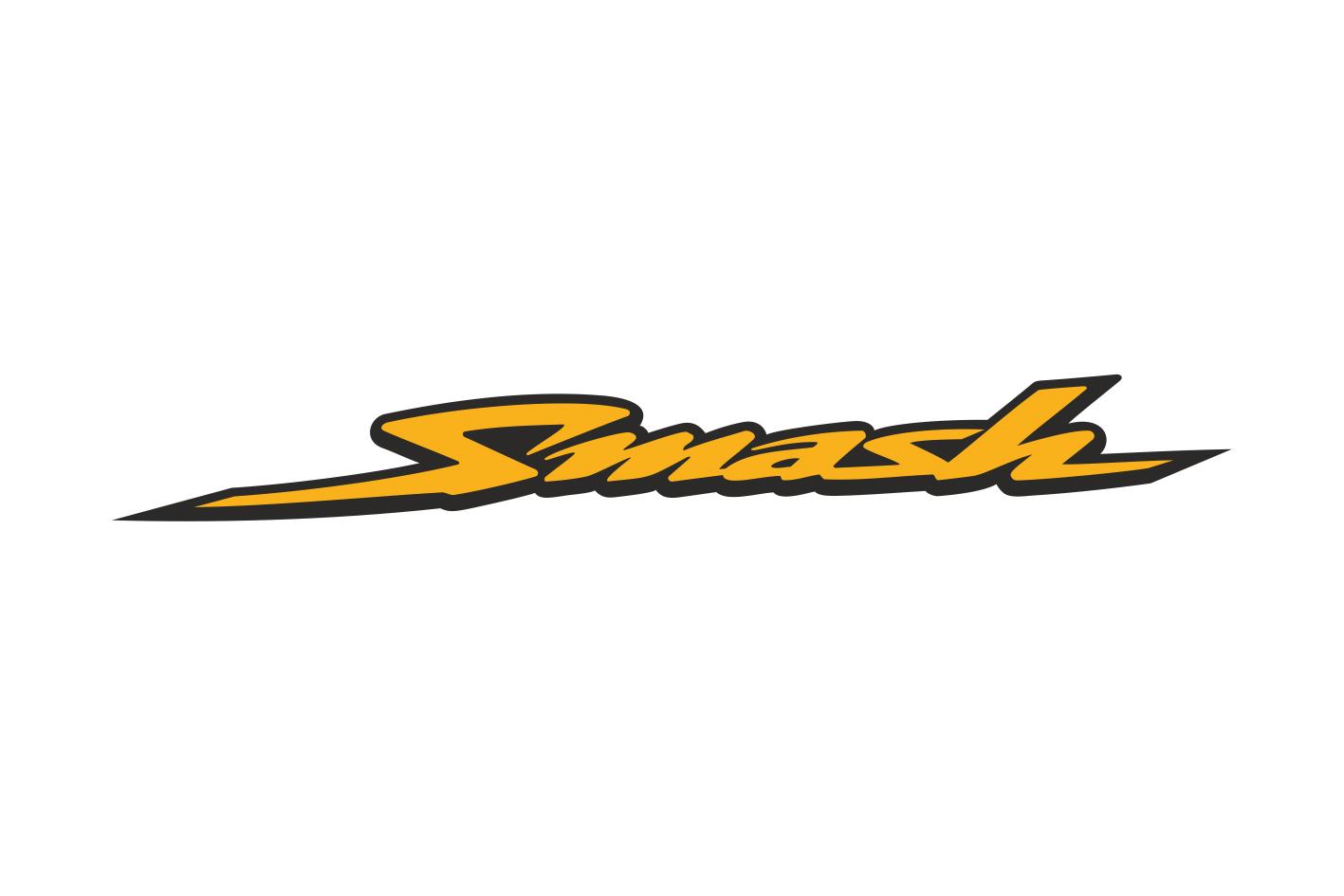 Smash Logo #3 (2 Colors) - custom decal