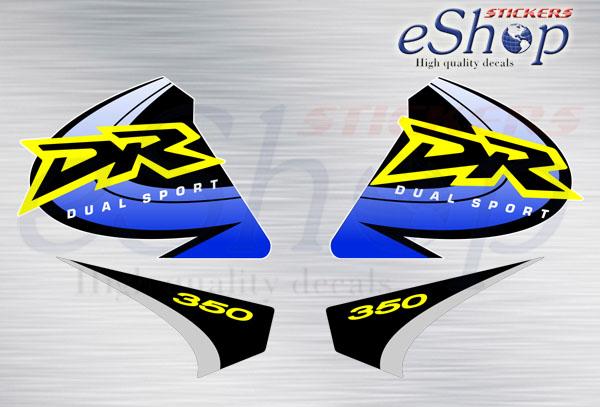 Suzuki DR 350 SE dual sport 1999 set - custom decal