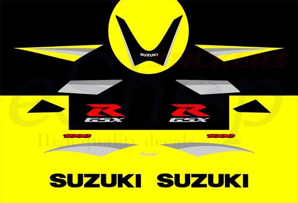 GSXR 1000 K5 2005 set #2 - custom decal