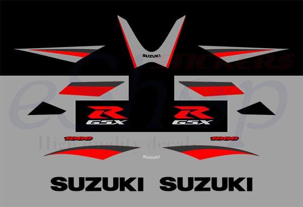 GSXR 1000 K5 2005 set #1 - custom decal