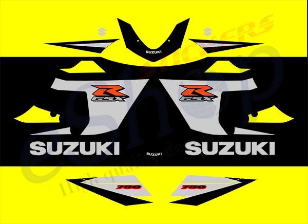 GSXR 750 K5 2005 set #3 - custom decal