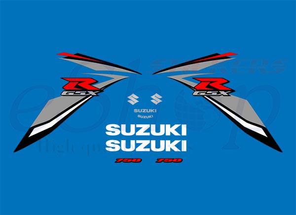 GSXR 750 K9 2009 set #1 - custom decal