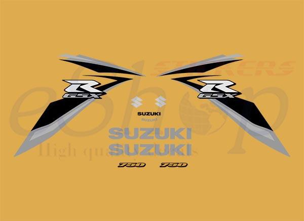 GSXR 750 K9 2009 set #2 - custom decal