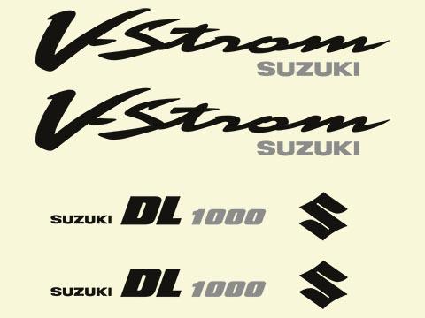 V-Strom DL 1000 Set - custom decal