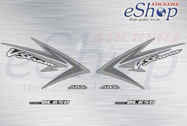 Suzuki V-Strom DL650 2009-12 (Black version) set #B - custom decal