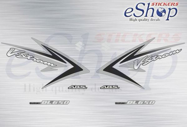 Suzuki V-Strom DL650 2009-12 (Grey version) set #Β - custom decal