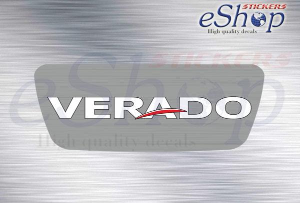 Mercury Verado 200 - 300 Hp back sticker design #1 - custom decal