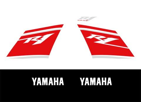 YZF R1 2007 2008 set - custom decal