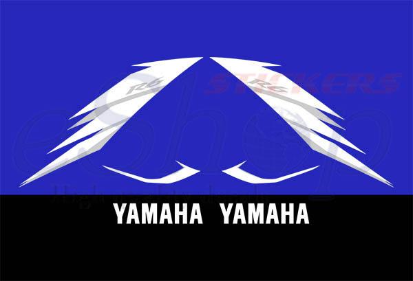 YZF R6 2006 Blue set - custom decal