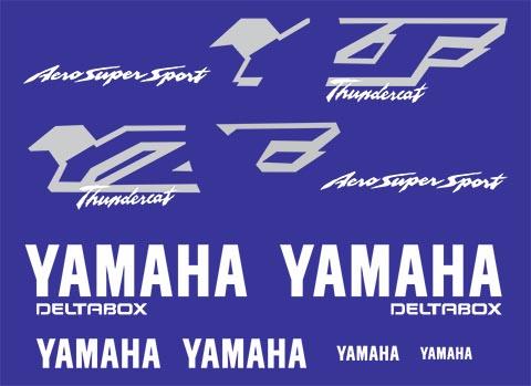 YZF 600R Thundercat 1998-2001 set - custom decal