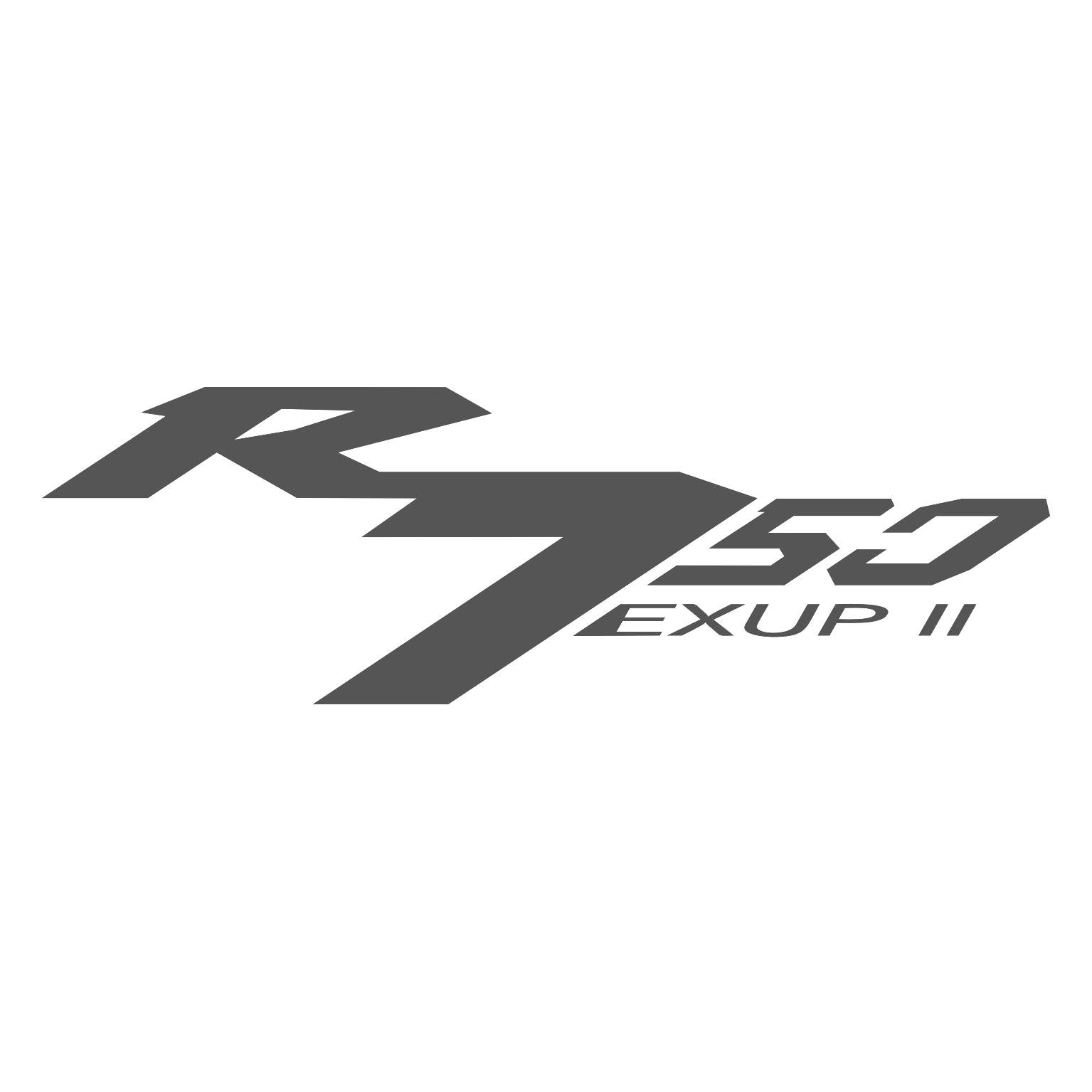 YZF R750 EXUP - custom decal