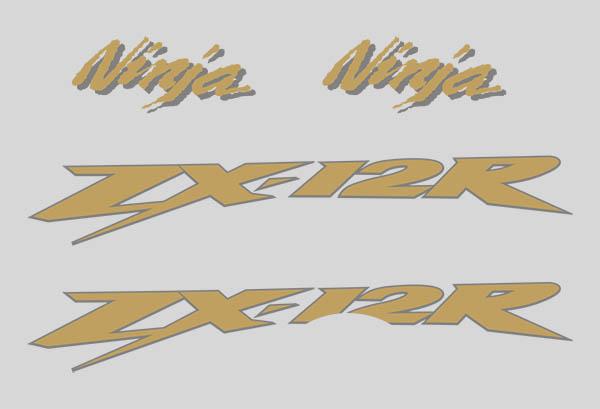 ZX-12R 2004 set #2 - custom decal