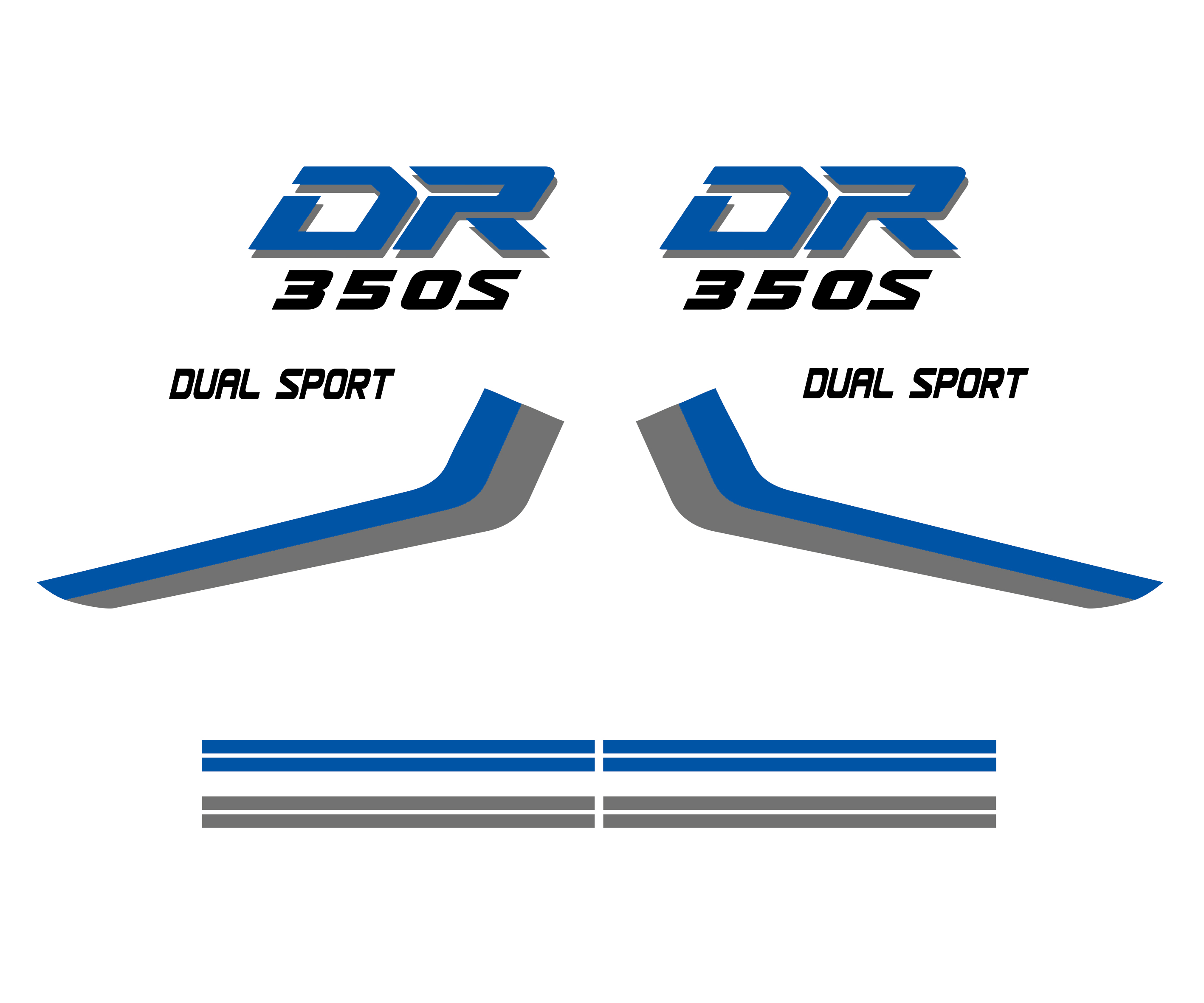 DR 350S / 250s set model 93 - custom decal